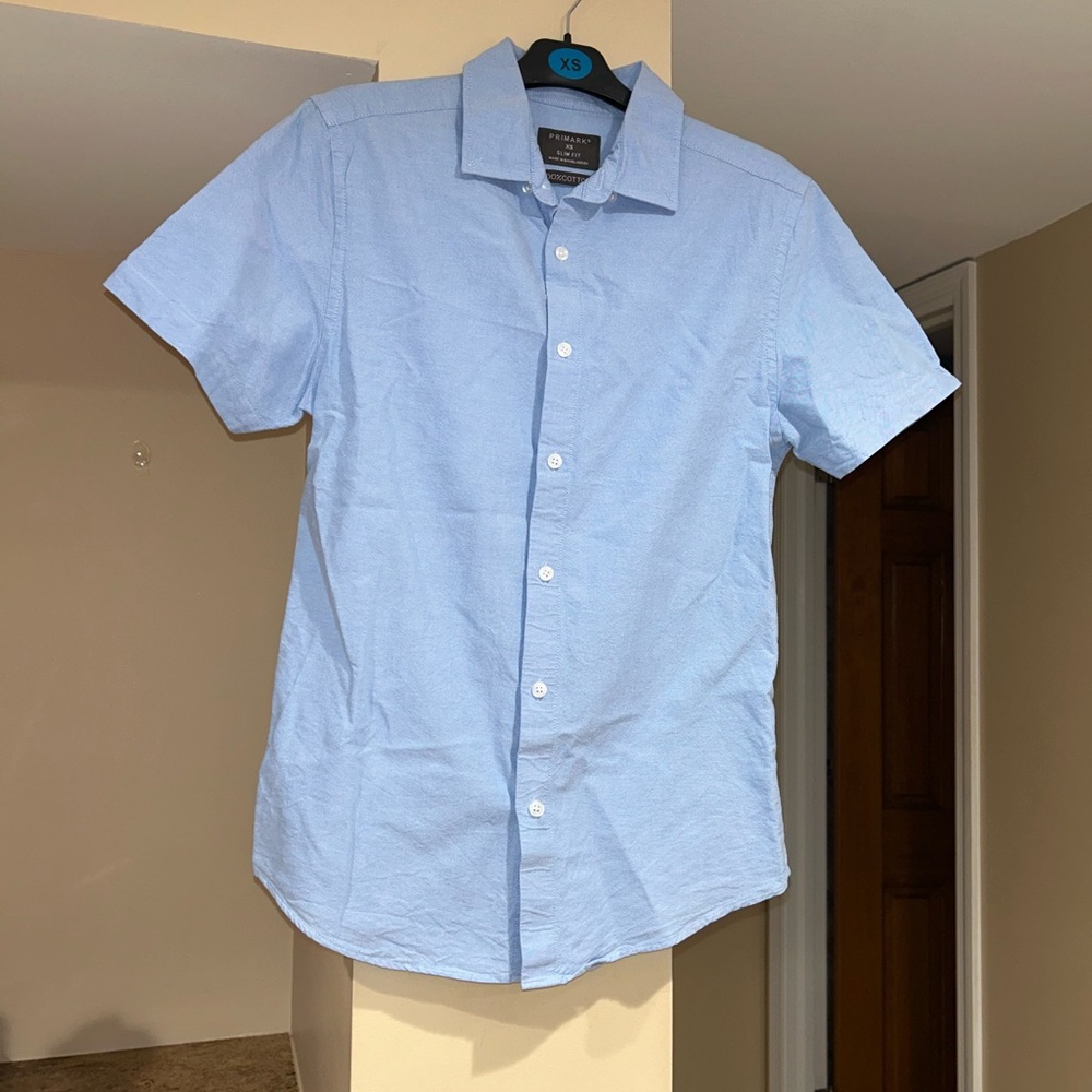 Men’s Short Sleeve Button Down Shirt